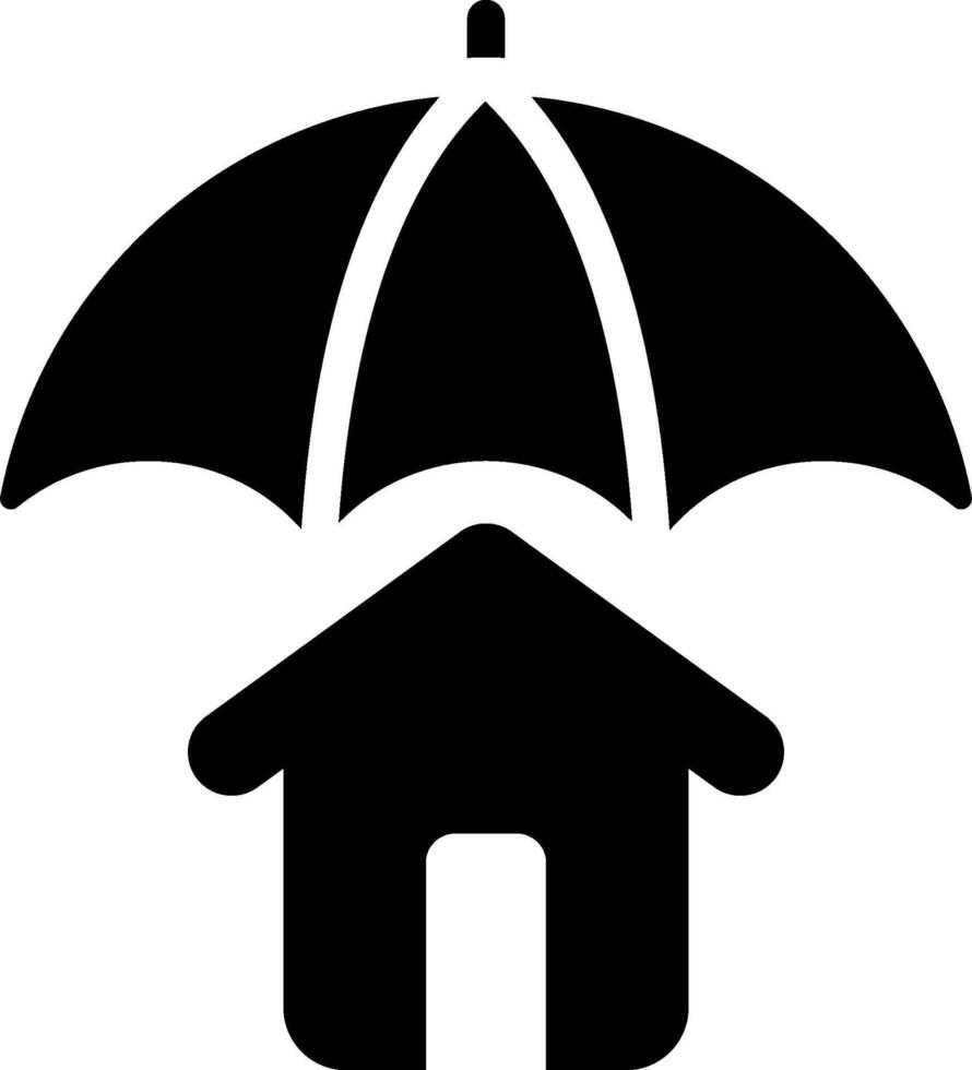 Home insurance icon vector