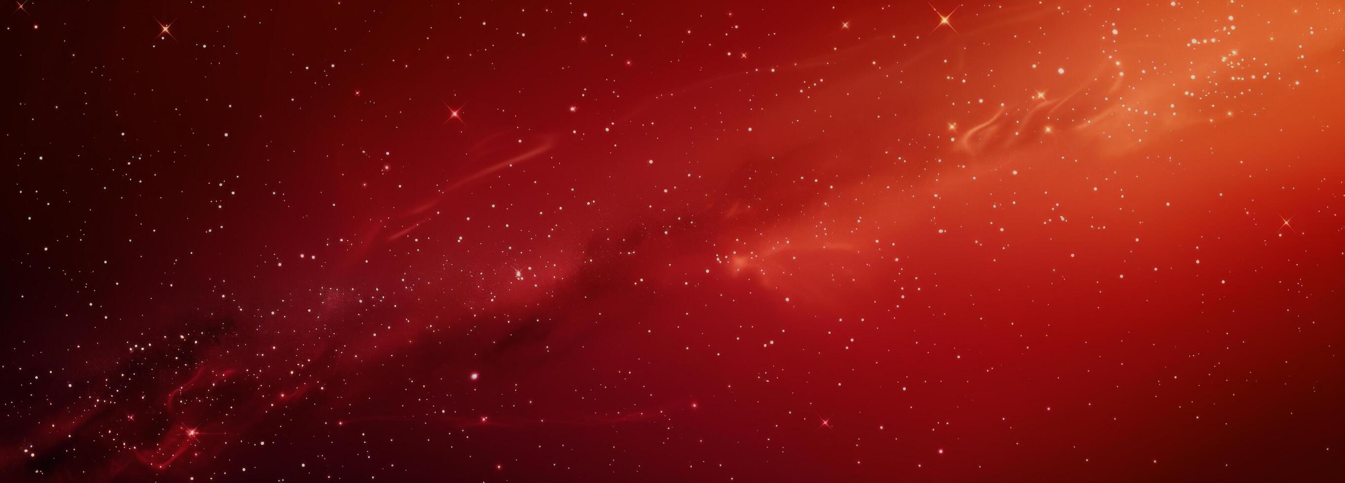 Abstract Red Swirling Background With White Specks photo
