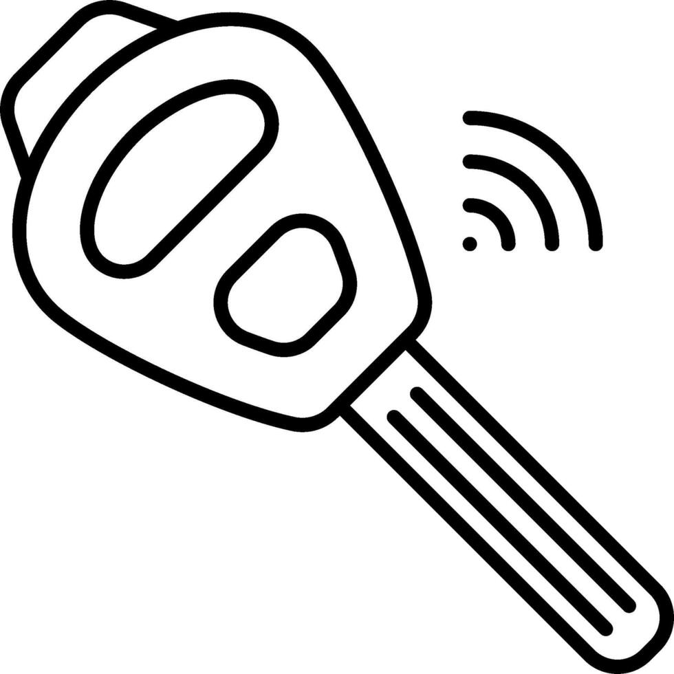 Car key icon vector