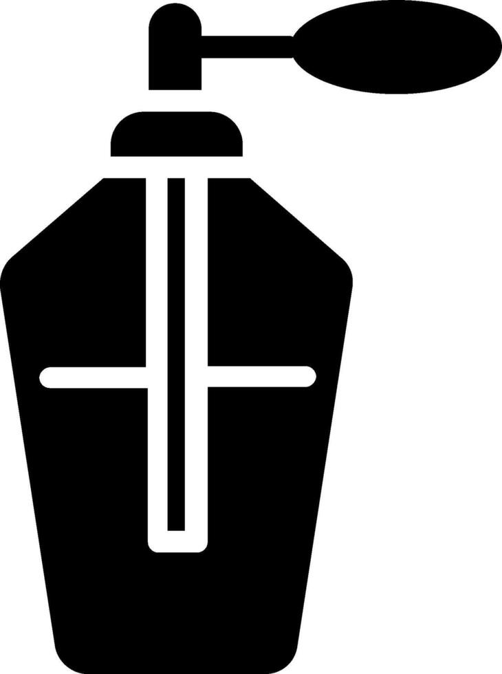 A black and white icon of a coffee grinder vector