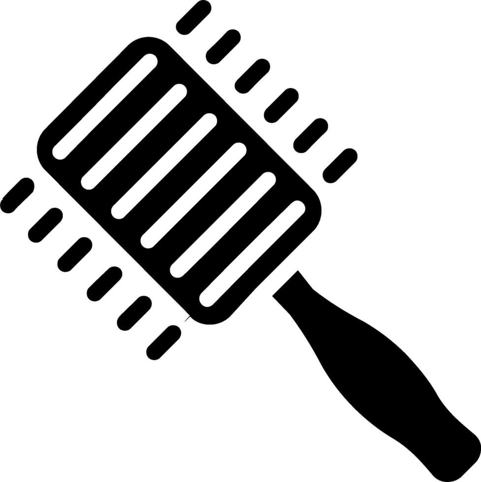 Hair comb icon vector