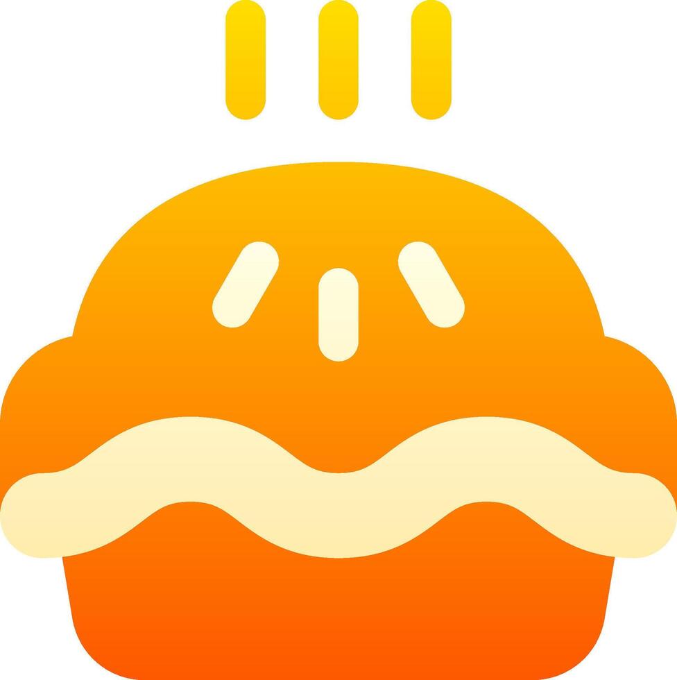 A hamburger icon with a yellow background vector