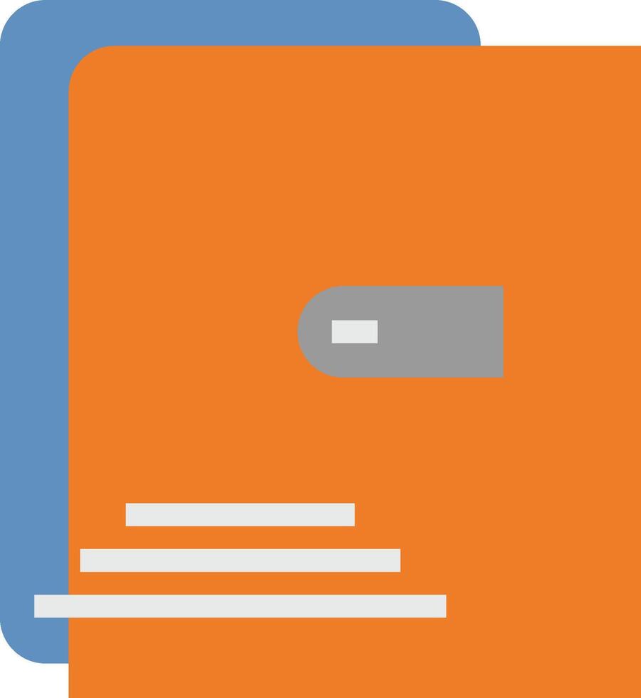 A file cabinet with a file on top vector