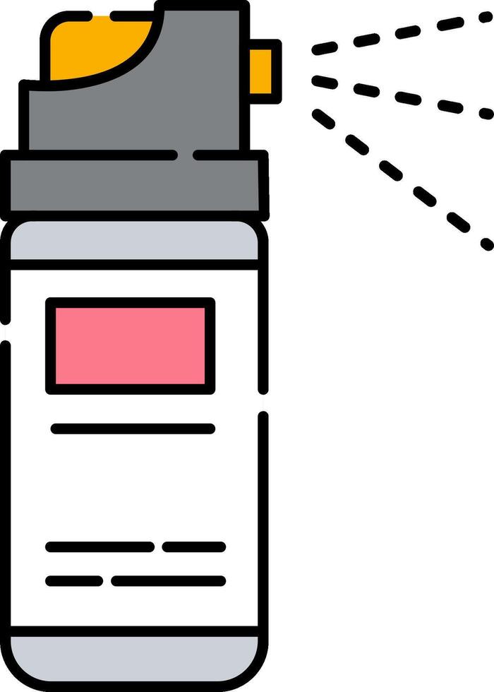 Spray can icon illustration vector