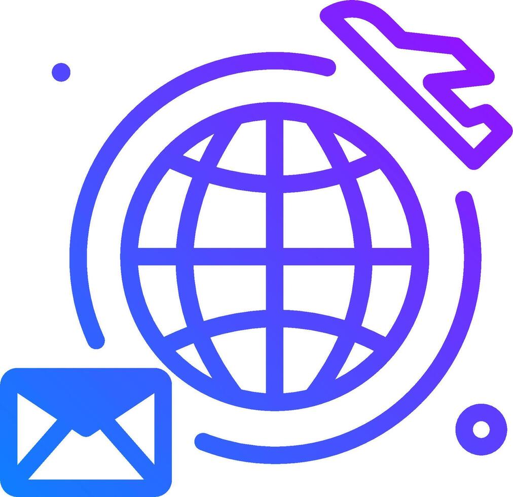 Email and mail icon vector