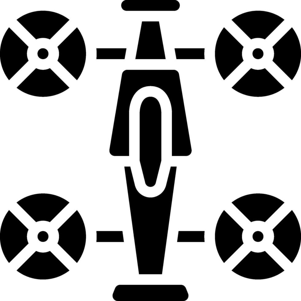 A black and white image of a car with four wheels vector