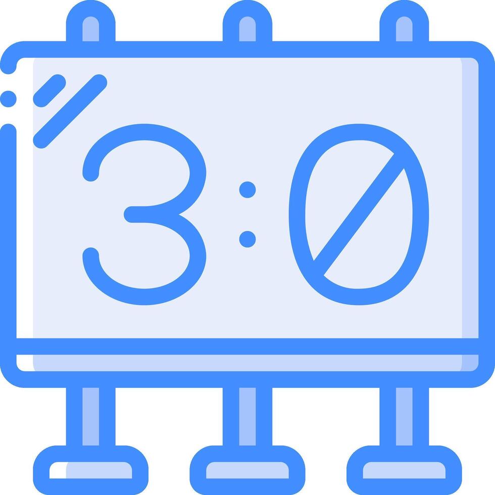 A blue sign with the words 30 minutes on it vector