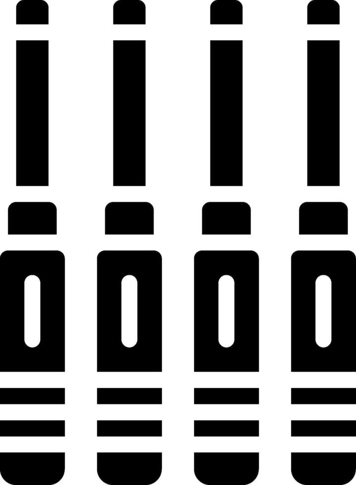 Four black and white bottles with a white background vector
