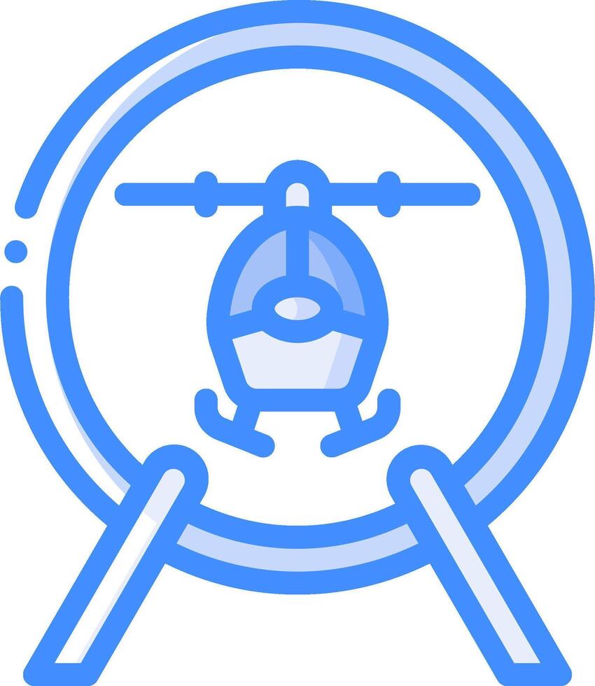 Helicopter illustration design vector