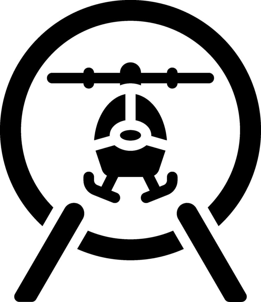 Helicopter illustration design vector