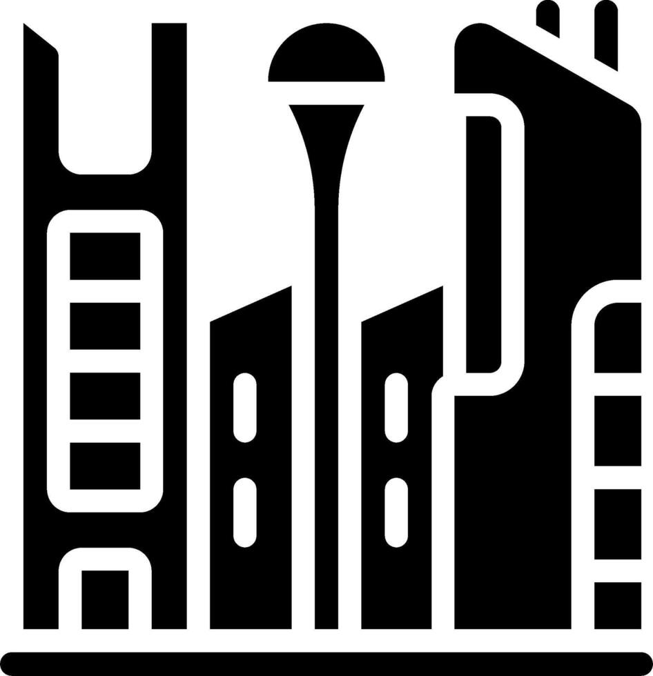 City skyline illustration design vector