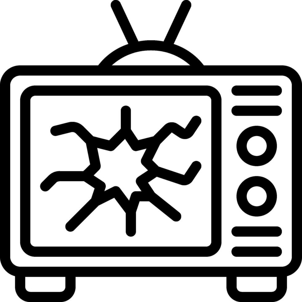 Tv illustration design vector
