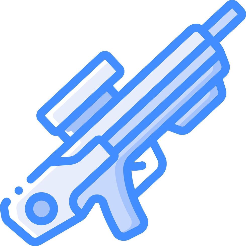 A gun icon on a white background vector
