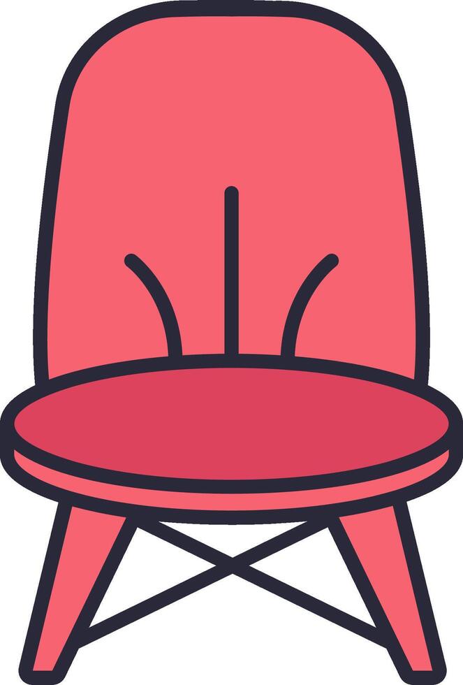 Chair icon illustration vector