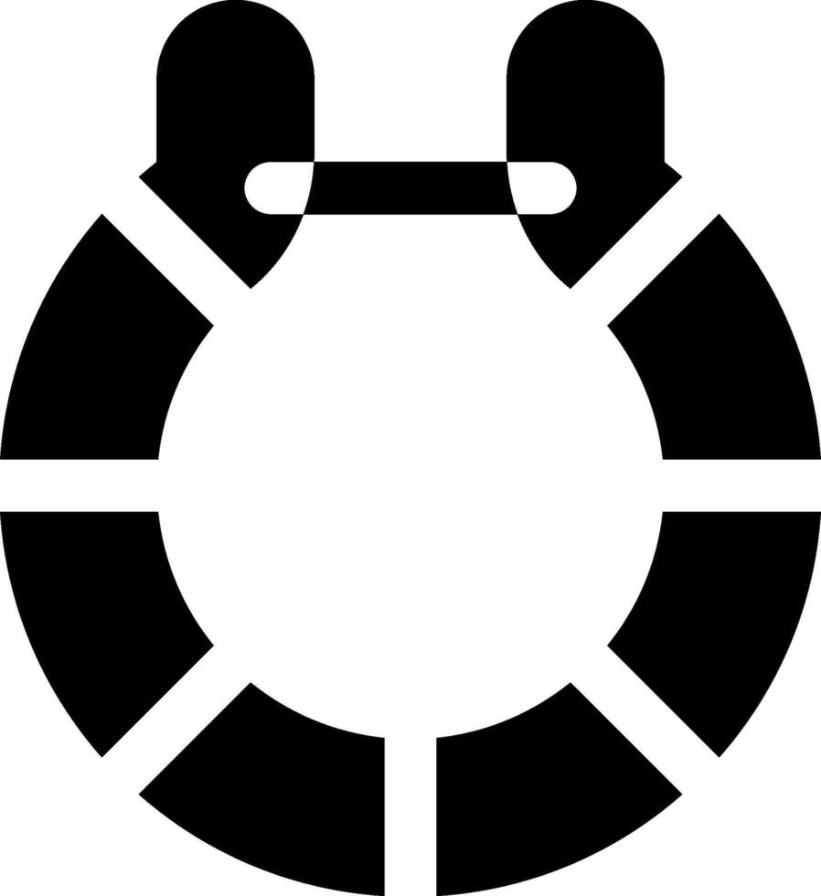 Life preserver icon vector