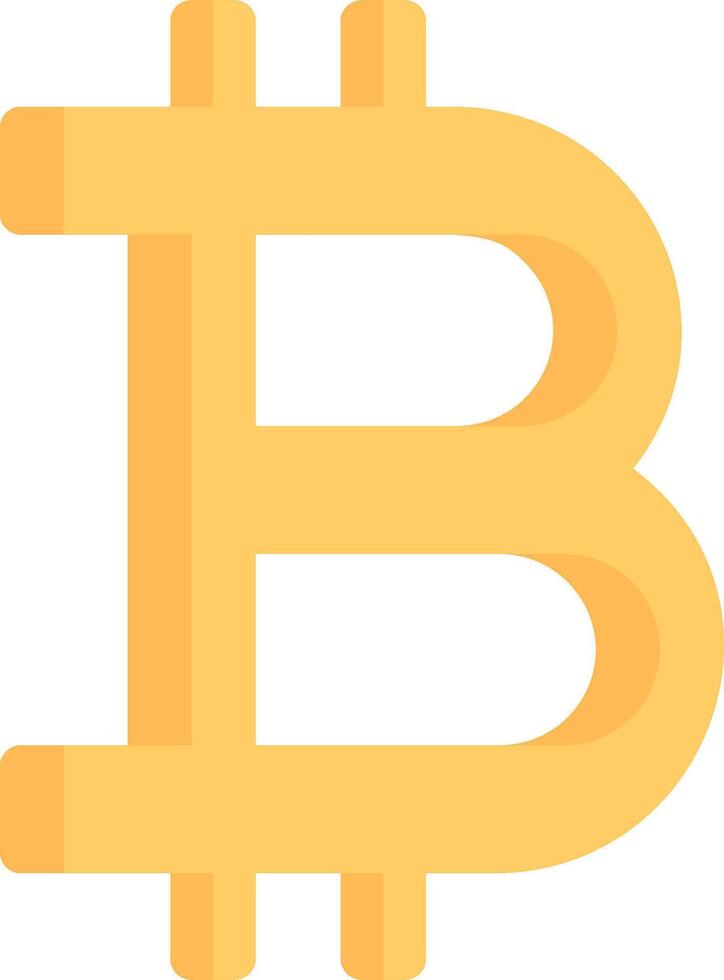 Bitcoin illustration design vector
