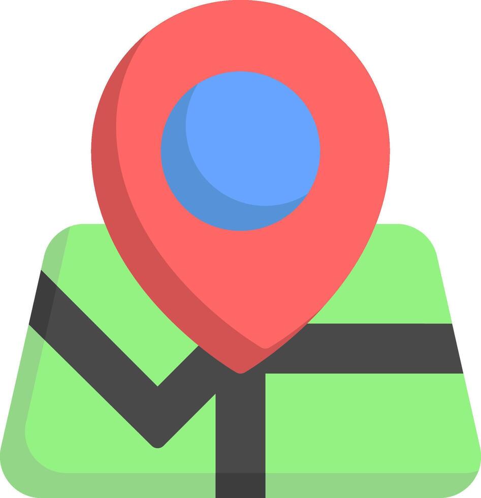 Map pin icon vector