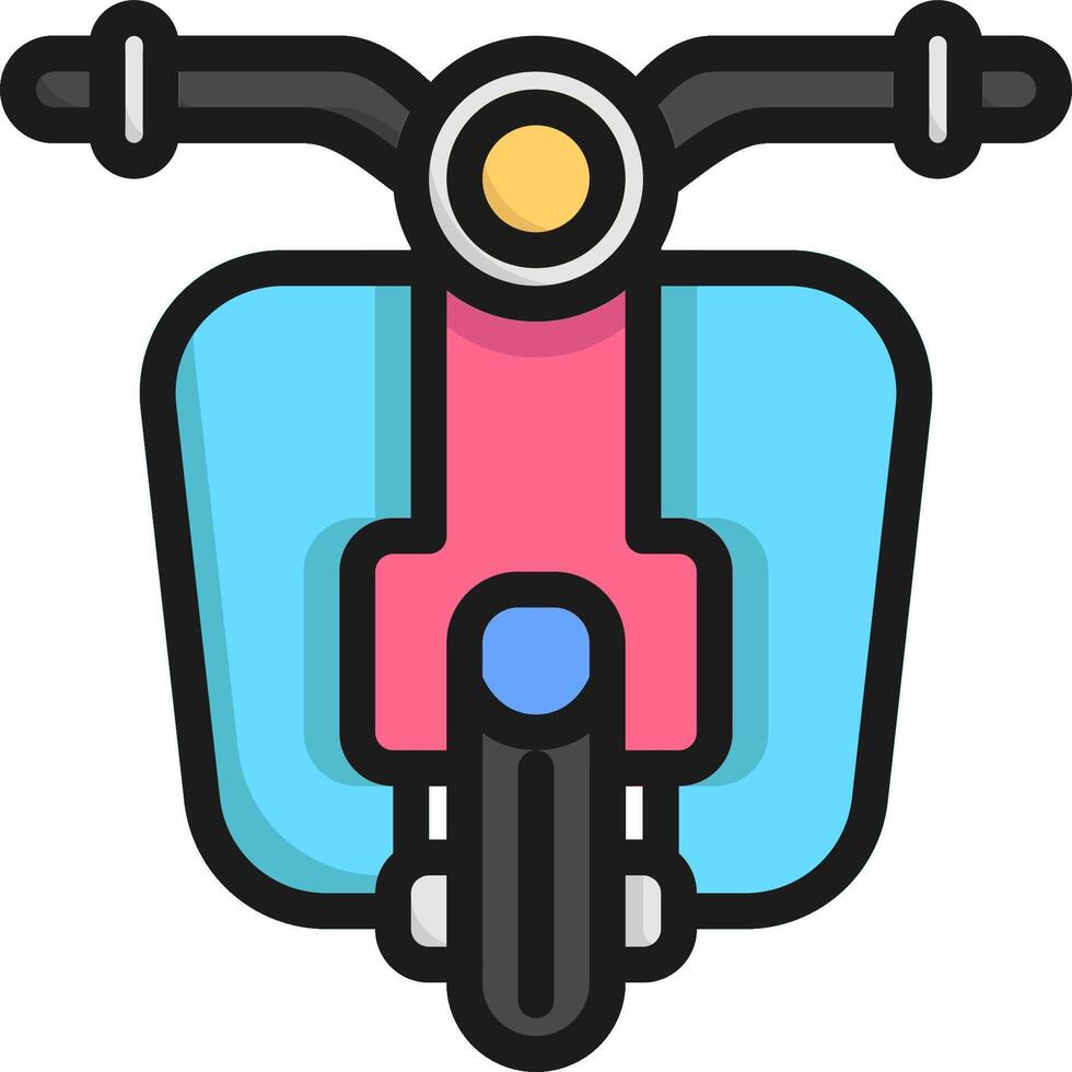Motorcycle icon illustration design vector