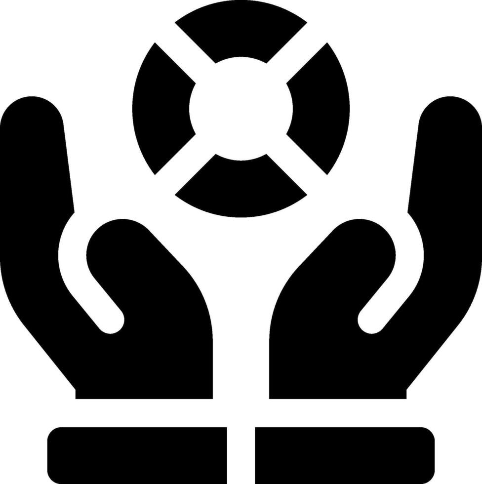 Lifeguard illustration design vector