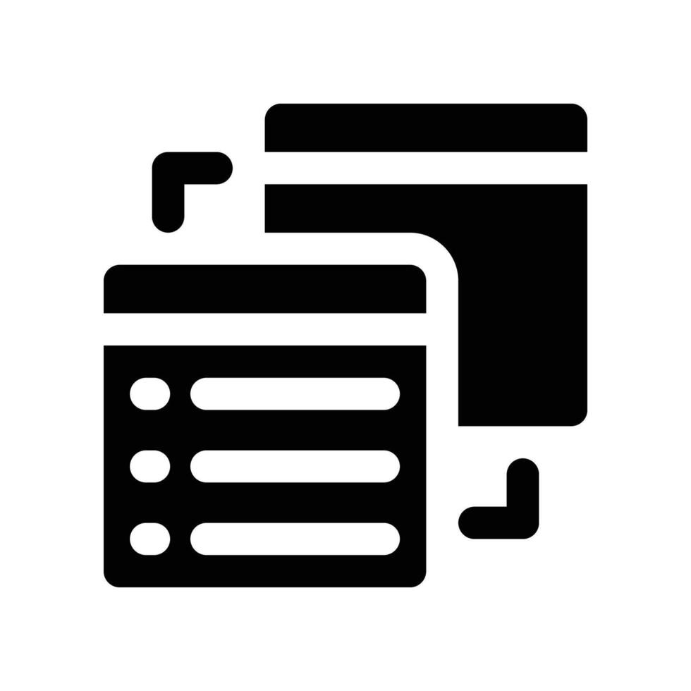 interchange icon. glyph icon for your website, mobile, presentation, and logo design. vector