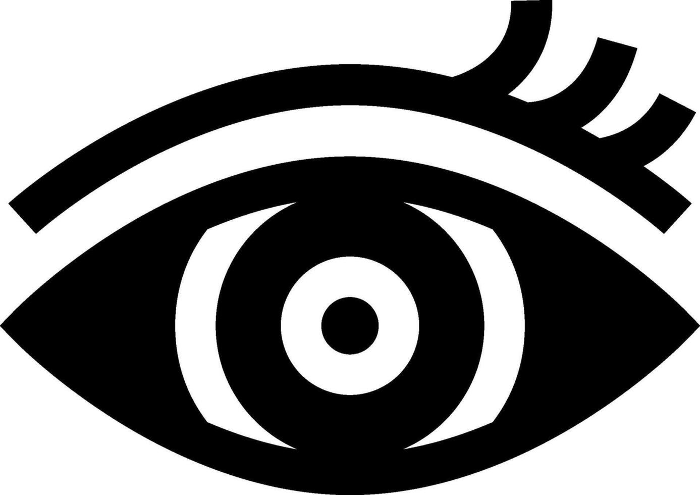 Eye illustration design vector