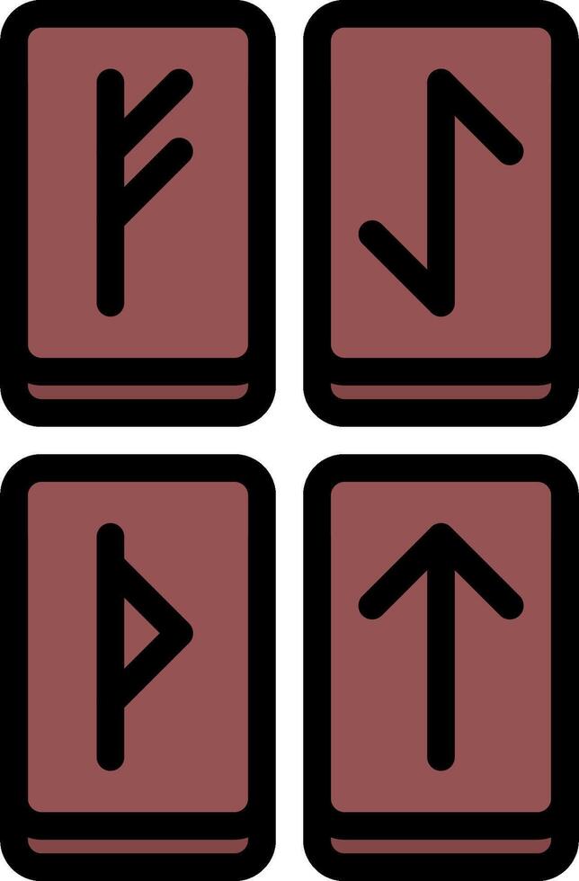 Four different symbols on a keyboard vector