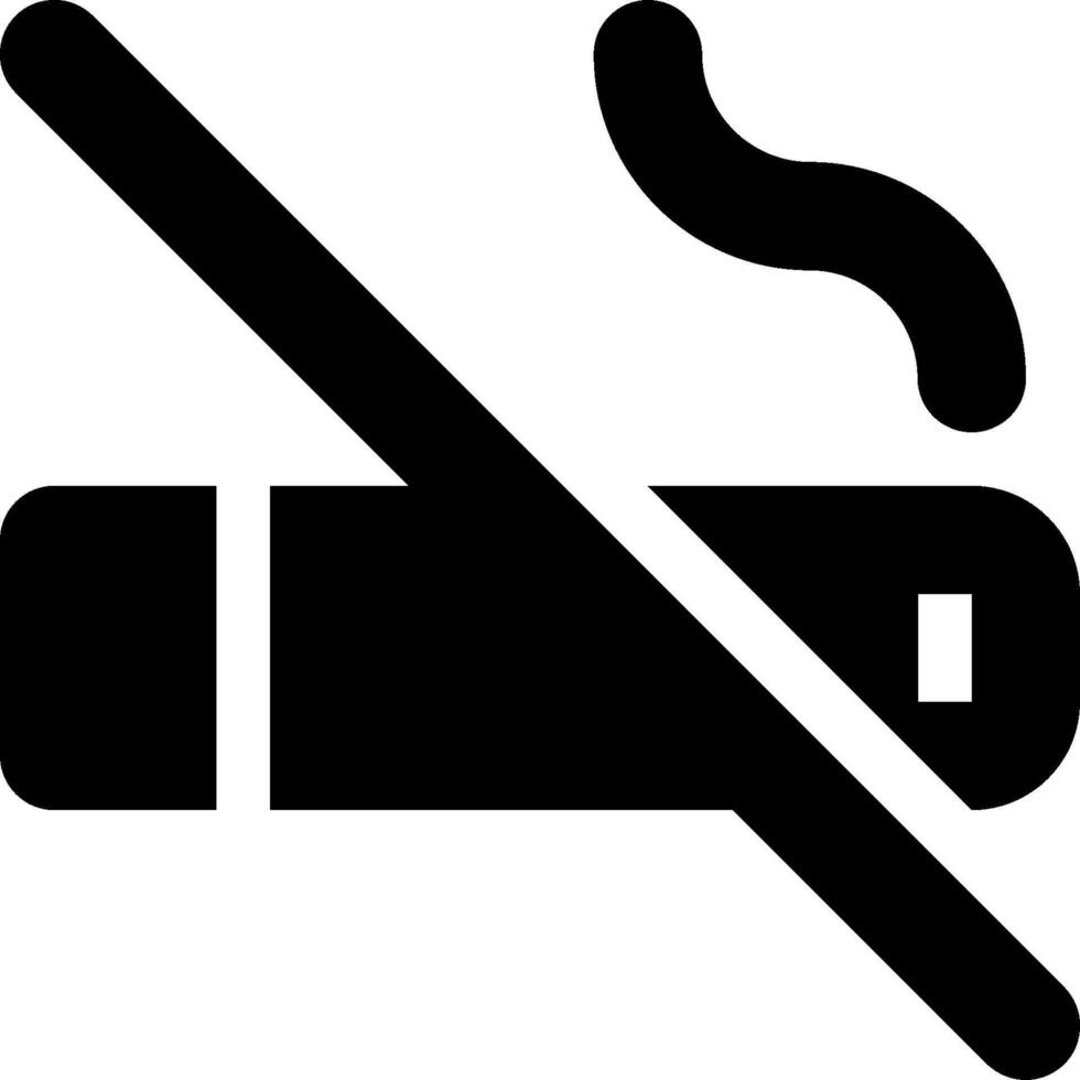 No smoking sign vector