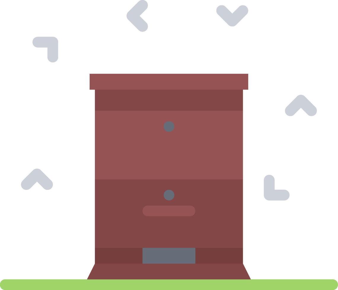 Beekeeping illustration design vector