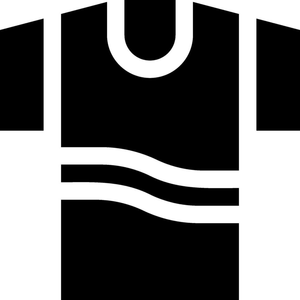 A black and white t - shirt with a wave pattern vector