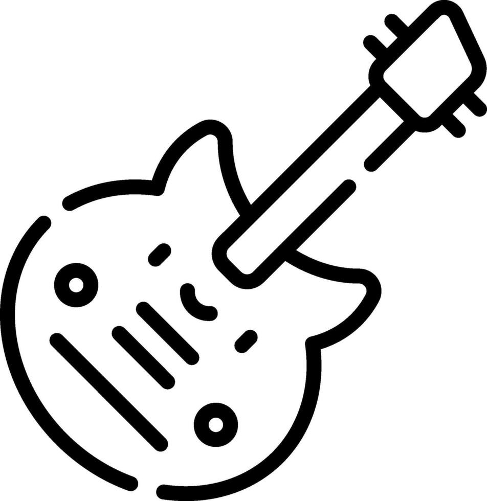 Guitar illustration design vector