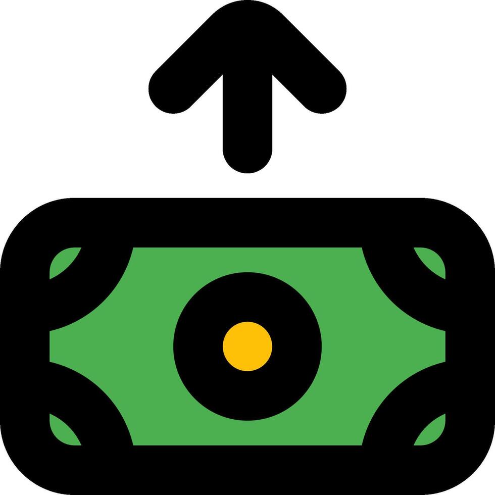 Money transfer icon illustration vector