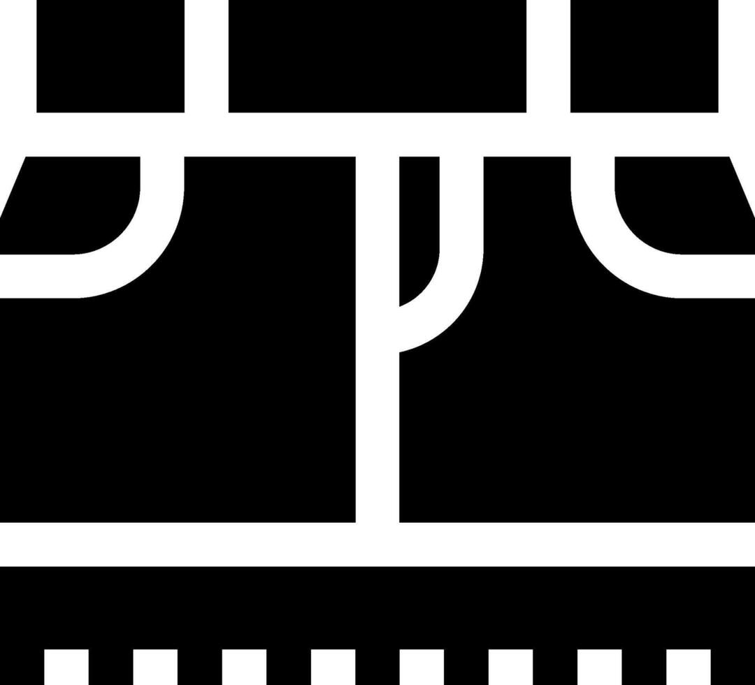 A black and white image of a pair of shoes vector
