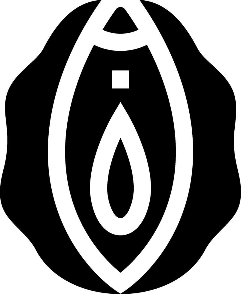 A black and white logo of a candle vector