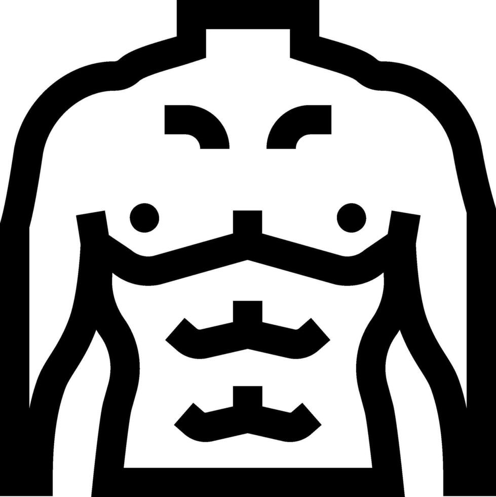 Bodybuilding illustration design vector