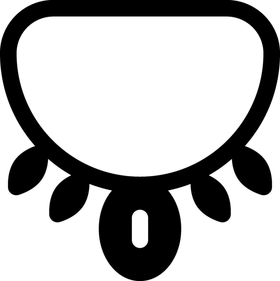 A black and white image of a bowl with leaves vector