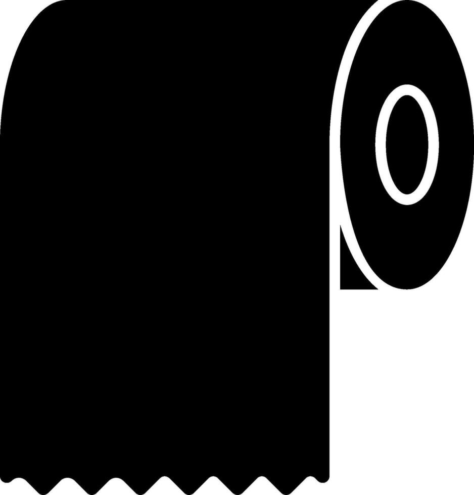 Toilet paper icon illustration vector