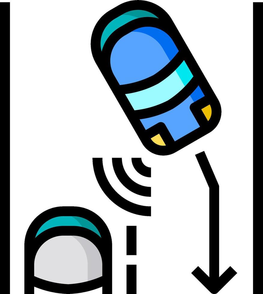 A car with a car on top of it and a car on the ground vector