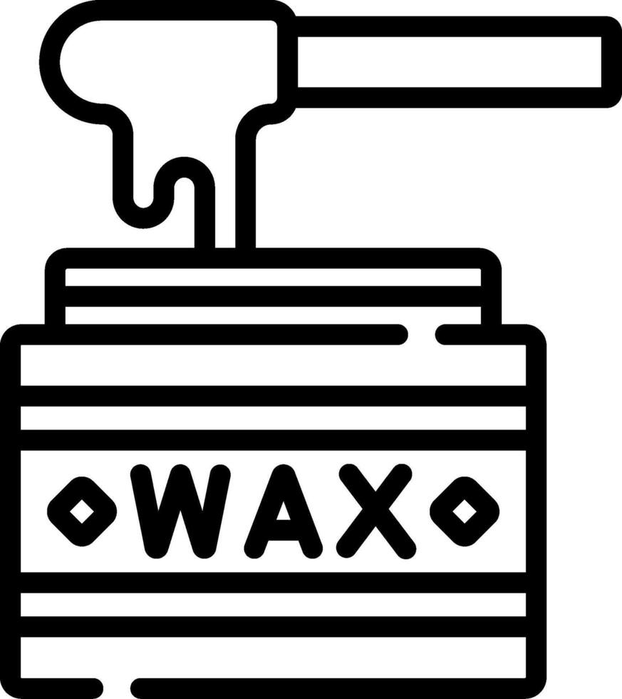 Wax icon illustration vector