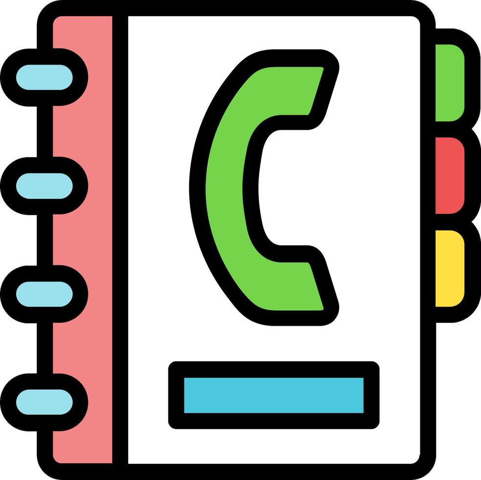 A phone icon with a phone in the middle vector