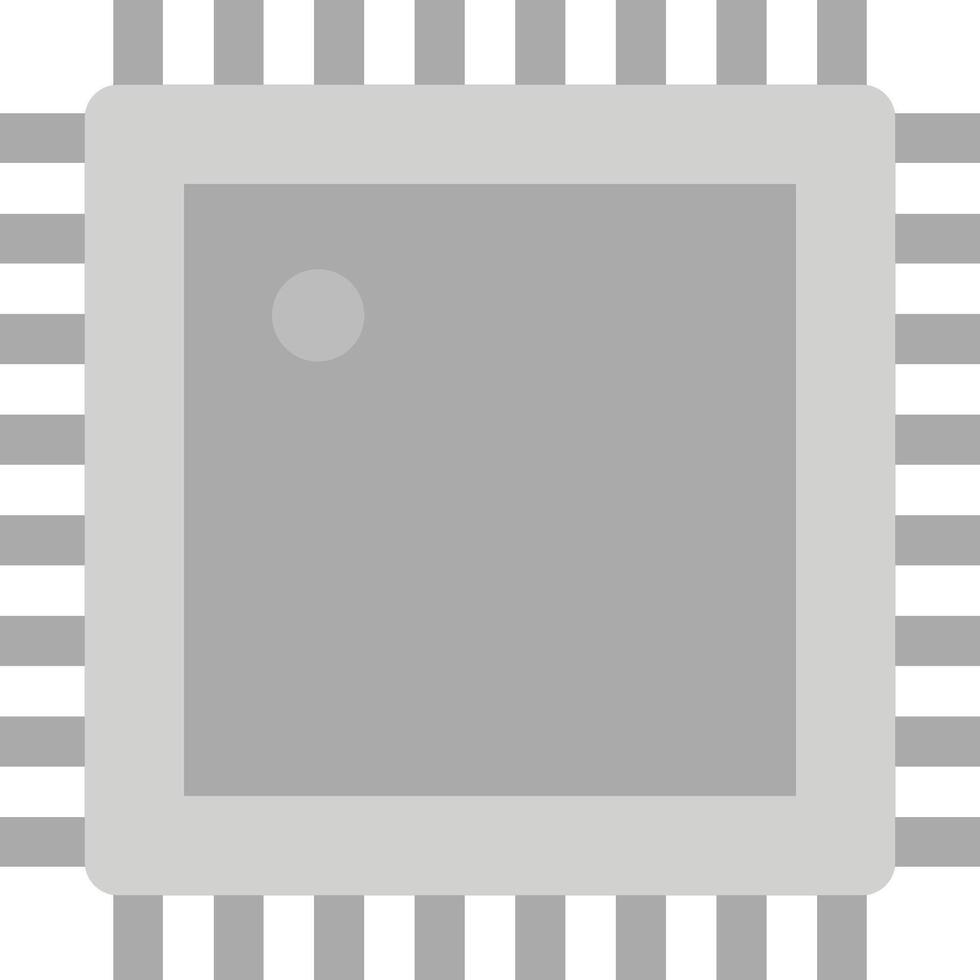 A gray square with a white background vector