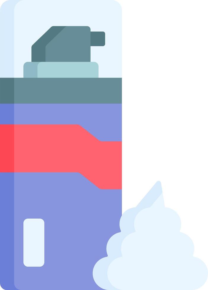 A spray can with a cloud in the background vector