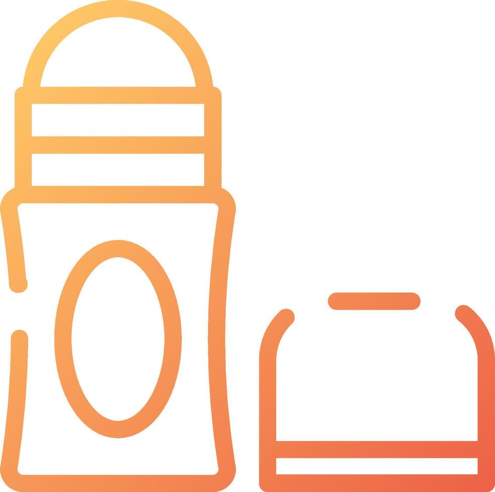 A bottle of shampoo and a container of soap vector