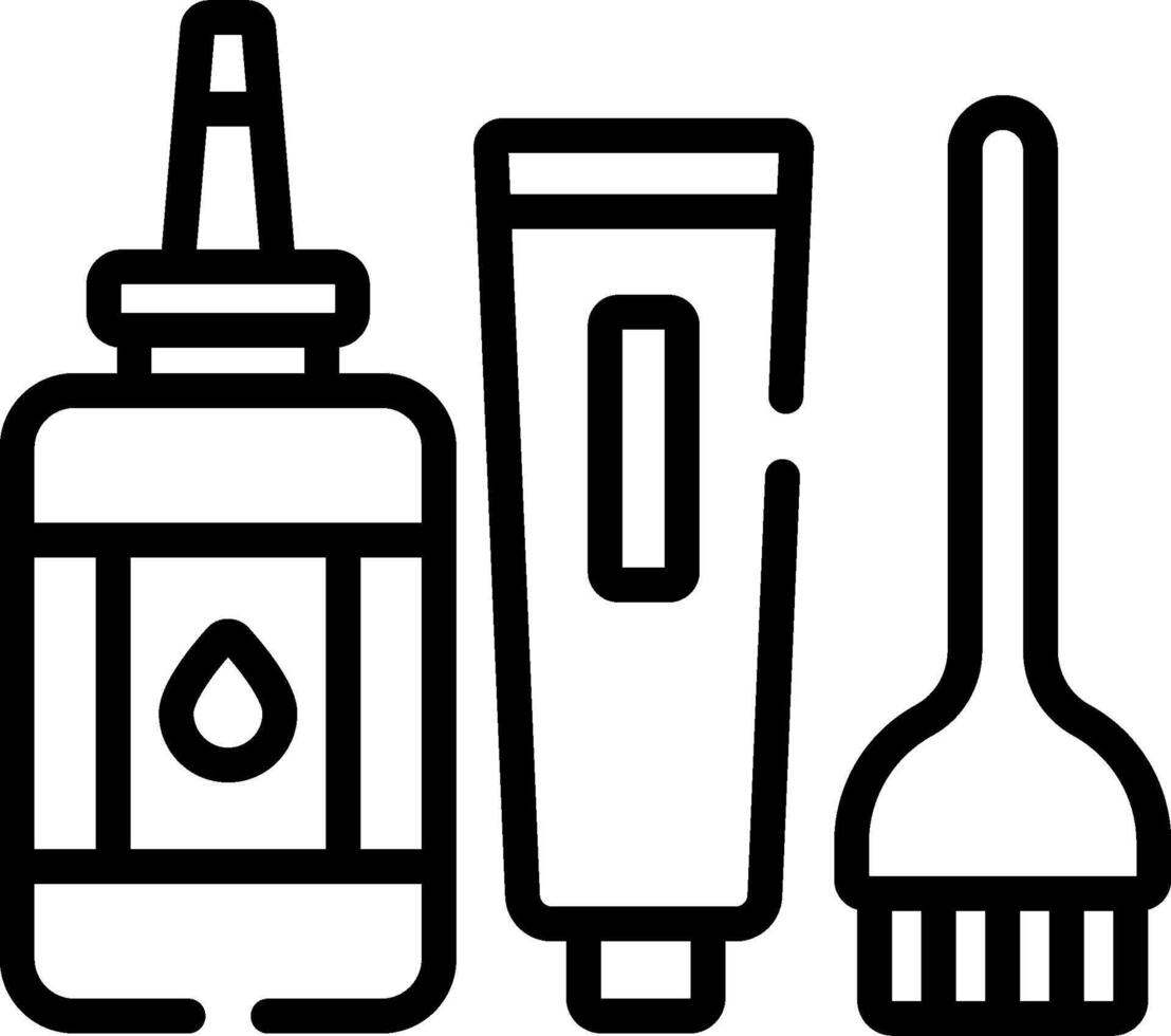A black and white image of a toothbrush and toothpaste vector