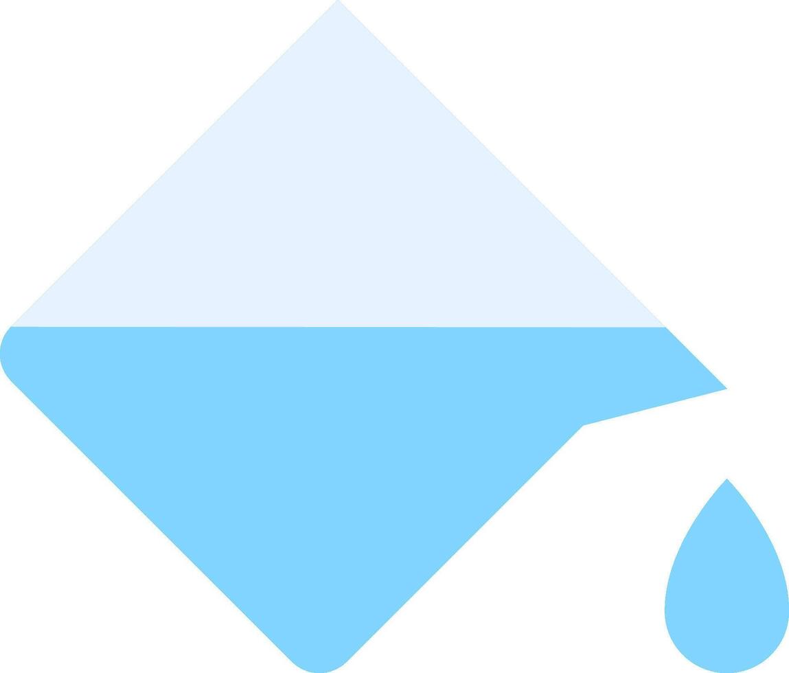 Water drop icon vector