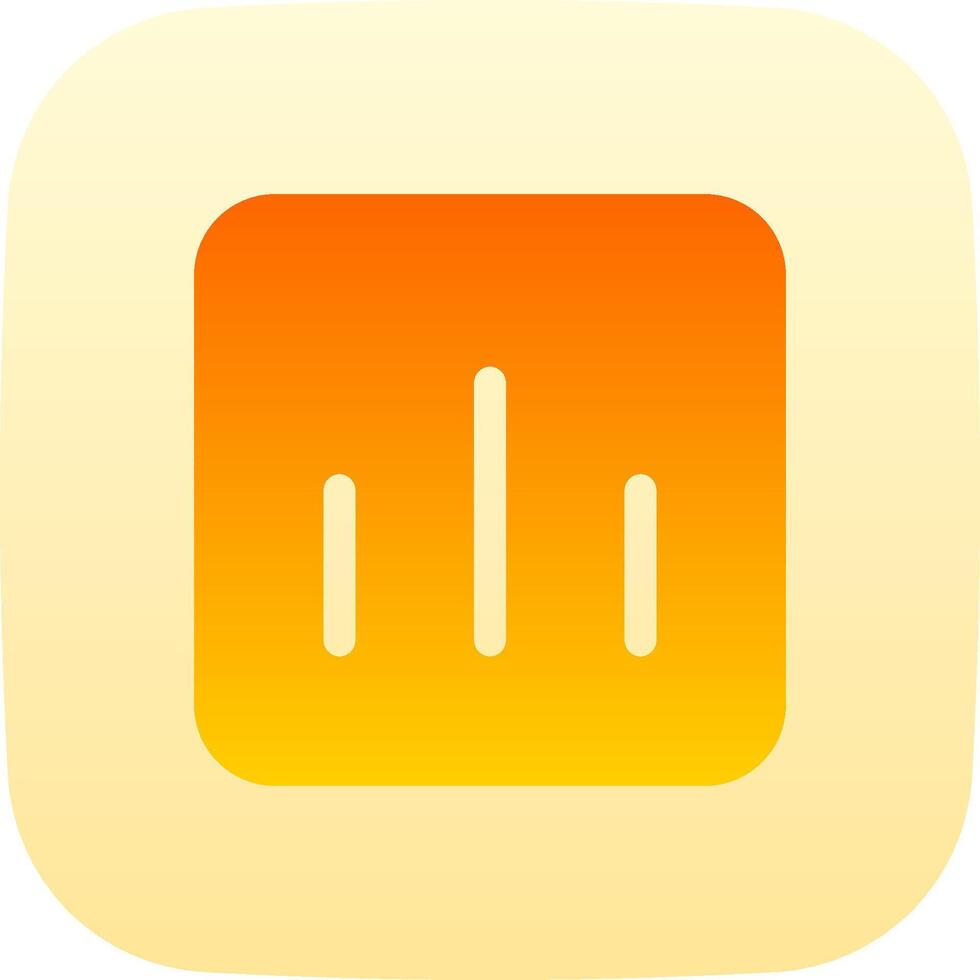 An orange and yellow icon with a sound wave vector
