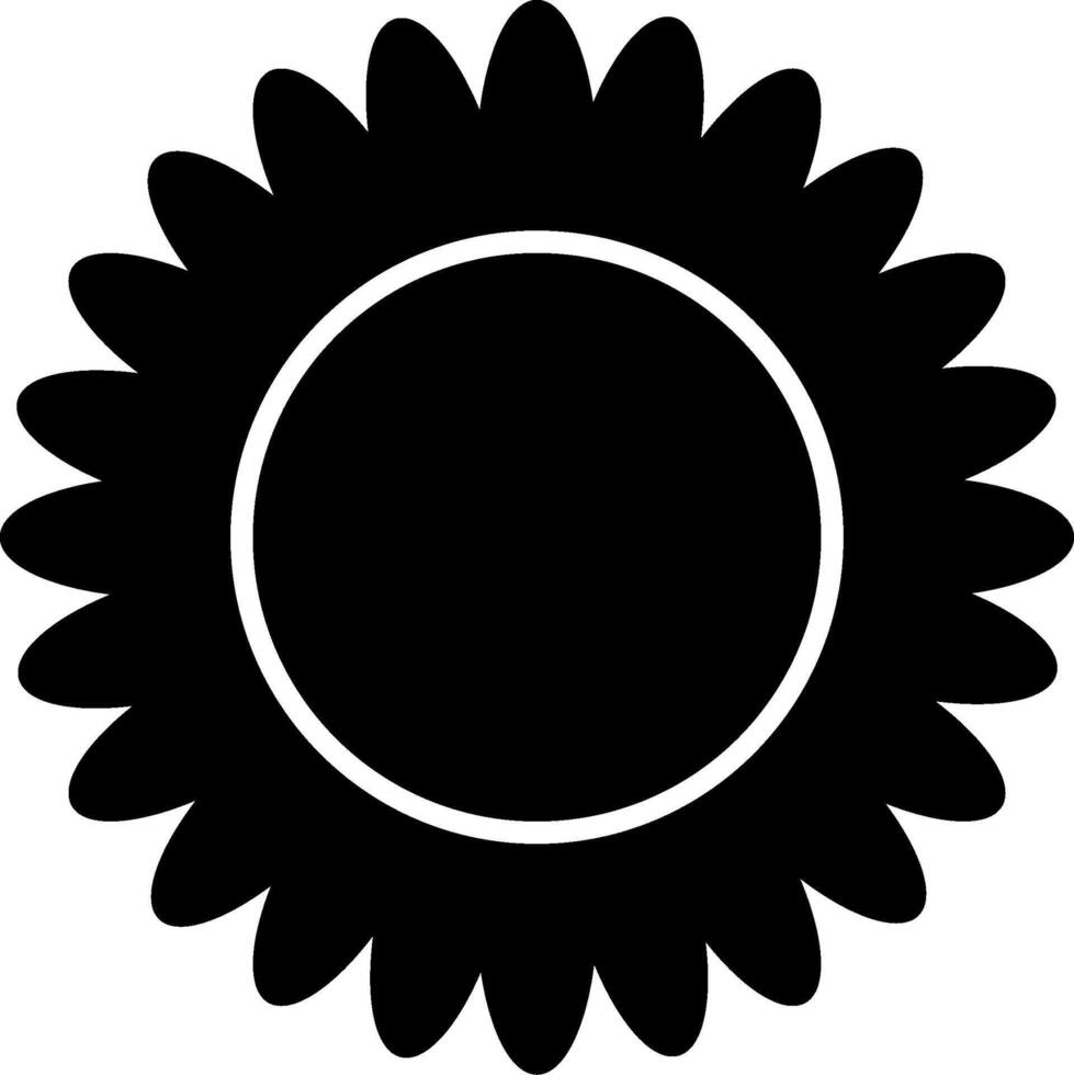 Sunflower illustration design vector
