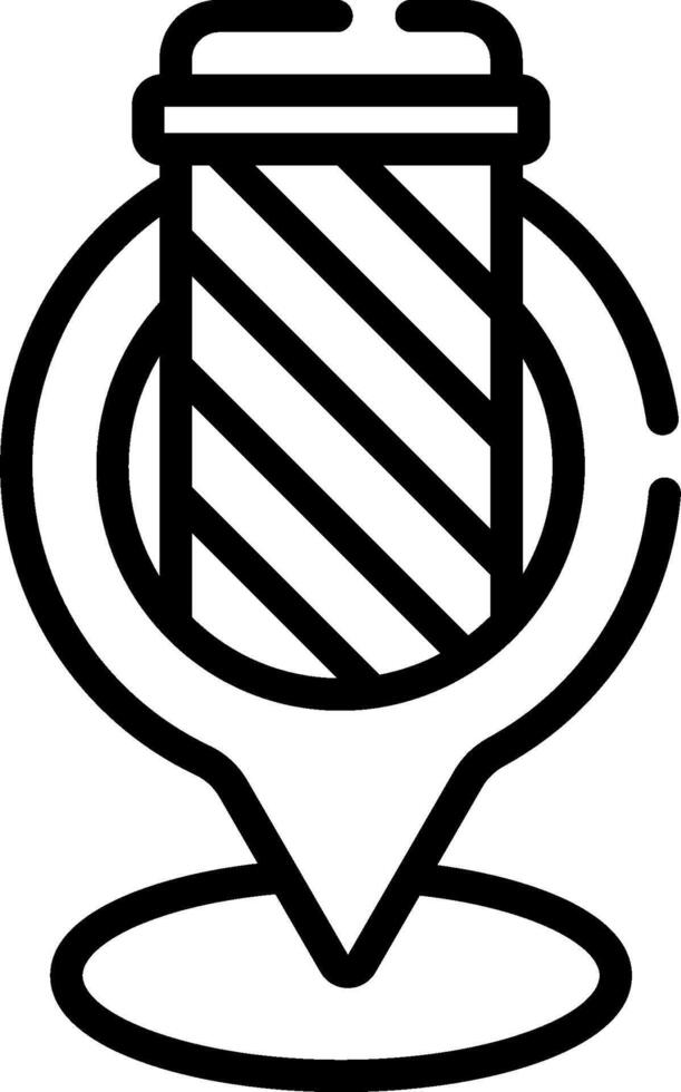 Barber shop icon illustration vector