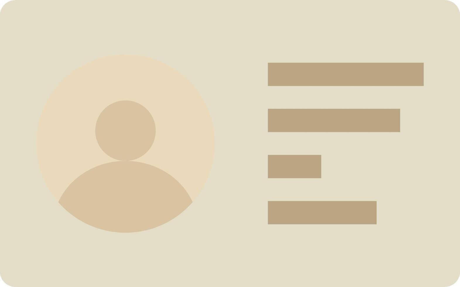 A person is shown in a square icon vector