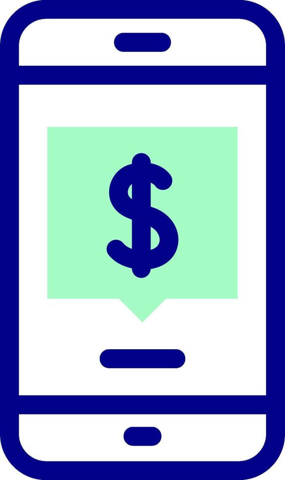 Mobile app icon vector