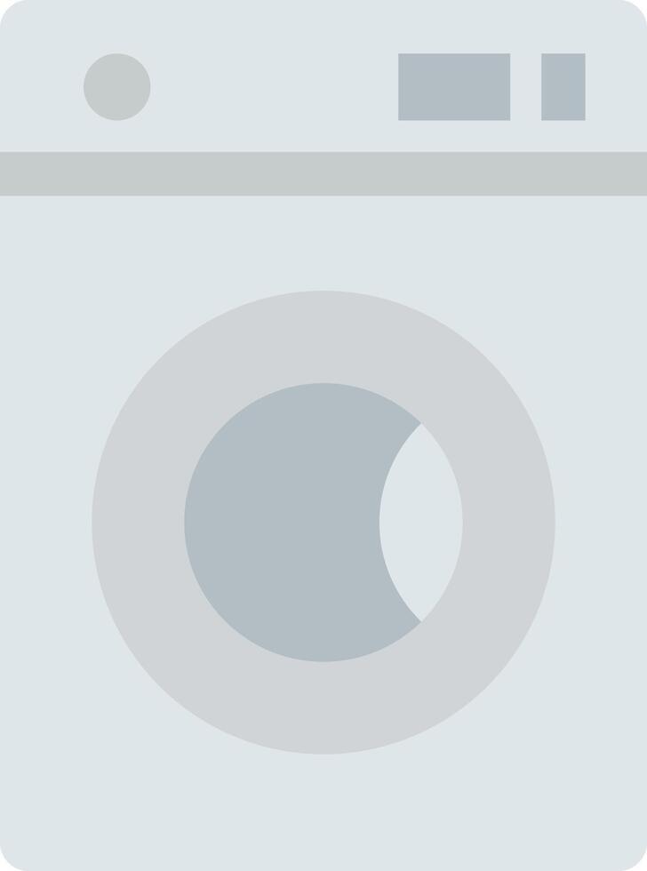 A washing machine icon on a white background vector
